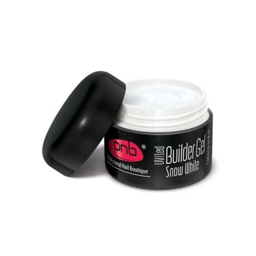UV/LED Builder Gel PNB, Snow White, 5 ml. 