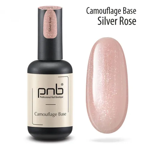 UV/LED Camouflage Base PNB Silver Rose , 17 ml.