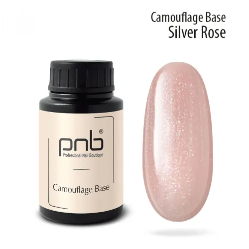UV/LED Camouflage Base PNB Silver Rose, 30 ml.