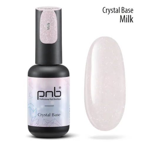 UV/LED Crystal Base PNB, milk, 8 ml.