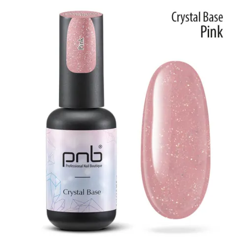 UV/LED Crystal Base PNB, pink, 8 ml.