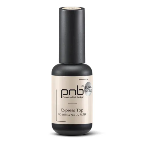 UV/LED Express Top No Wipe Ultra Gloss PNB , 8 ml.