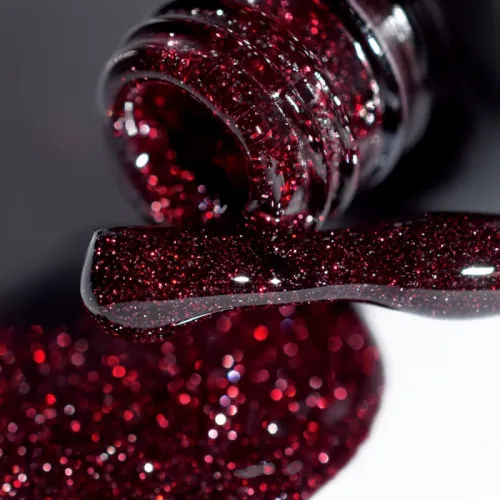 UV/LED Gel Polish SHOCK EFFECT 08 Burgundy PNB 8 ml 