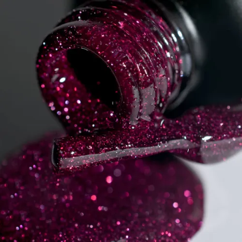 UV/LED Gel Polish SHOCK EFFECT 12 Ruby PNB 8 ml.