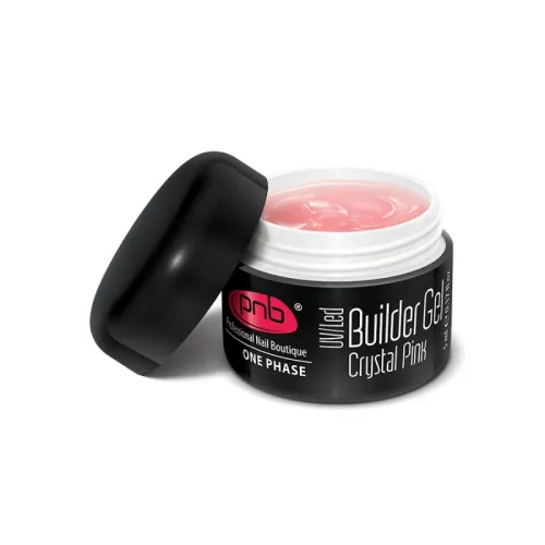 UV/LED One Phase Builder Gel PNB, Crystal Pink 5 ml. 