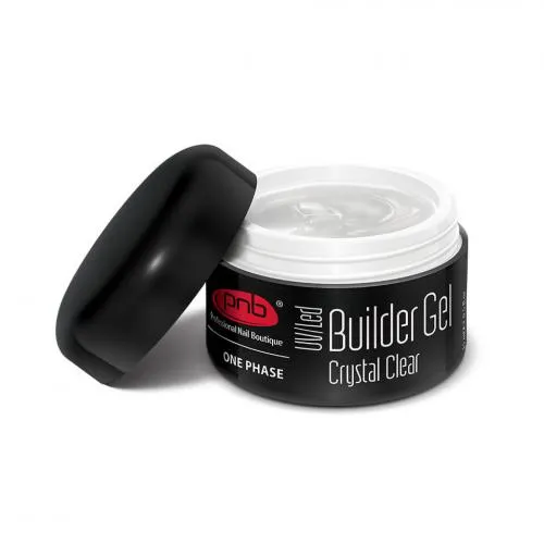 UV/LED One Step Builder Gel PNB, Сrystal Clear, 15 ml.