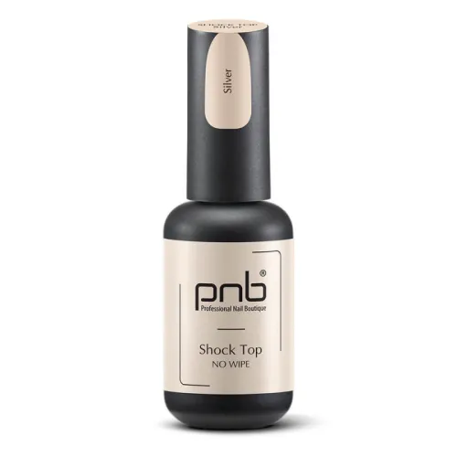 UV/LED Shoсk Top PNB, Silver PNB, No Wipe, 8 ml.