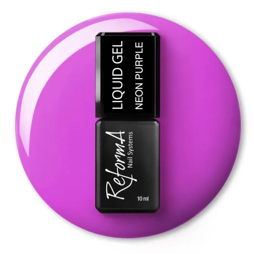 Liquid Gel Neon Purple Reforma, 10 ml. (942946)