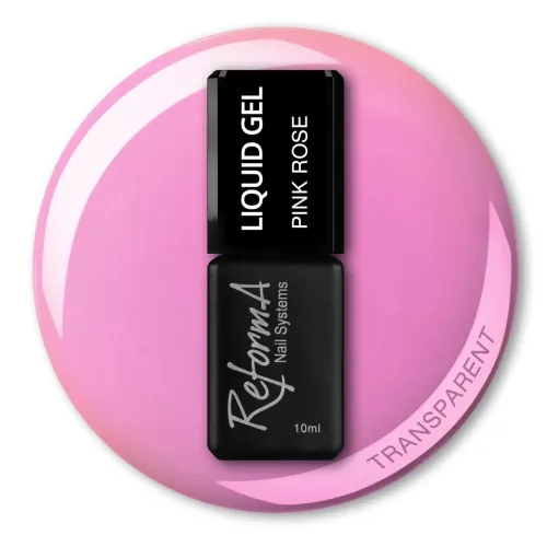 Liquid Gel Pink Rose Reforma, 10 ml.