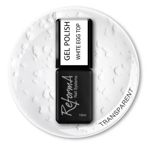 Reforma White Egg Top Coat, 10 ml.
