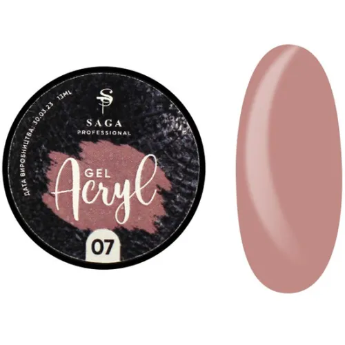 SAGA Acryl Gel 15 ml №07