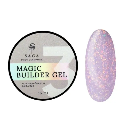 SAGA Builder Gel magic 15 ml No. 03