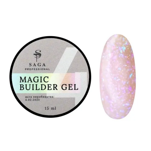 SAGA Builder Gel magic 15 ml No. 04