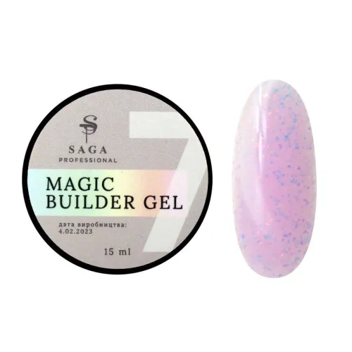 SAGA Builder Gel magic 15 ml No. 07