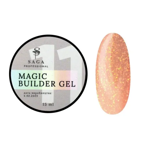 SAGA Builder Gel magic 15 ml No. 11