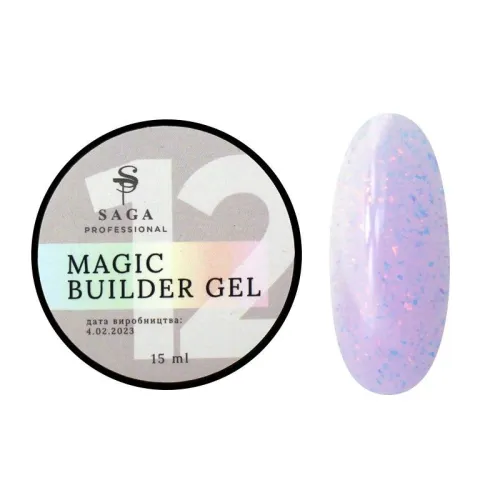 SAGA Builder Gel magic 15 ml No. 12