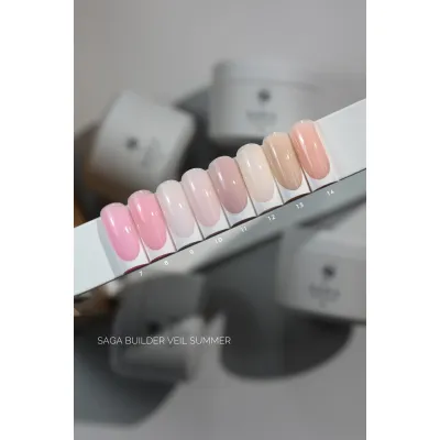 SAGA Builder Gel Veil Summer 15 ml No. 14