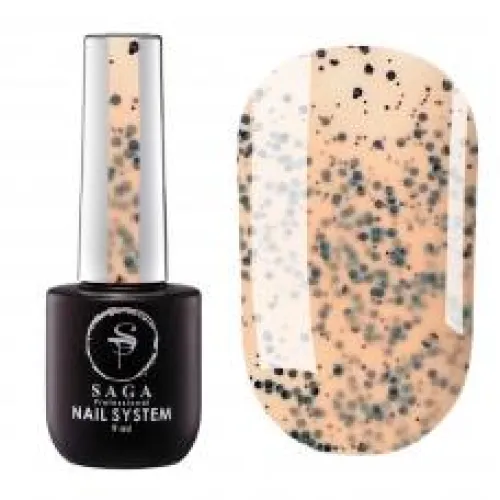 SAGA gel polish Black Snow 9 ml No. 03