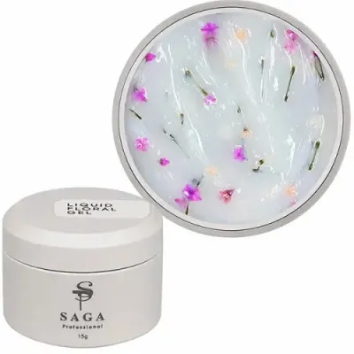 SAGA Liquid Floral Gel 15 мл 06