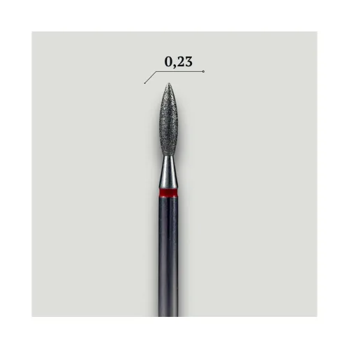 SAGA Nail Drill Bit Flame (red, 023) 005