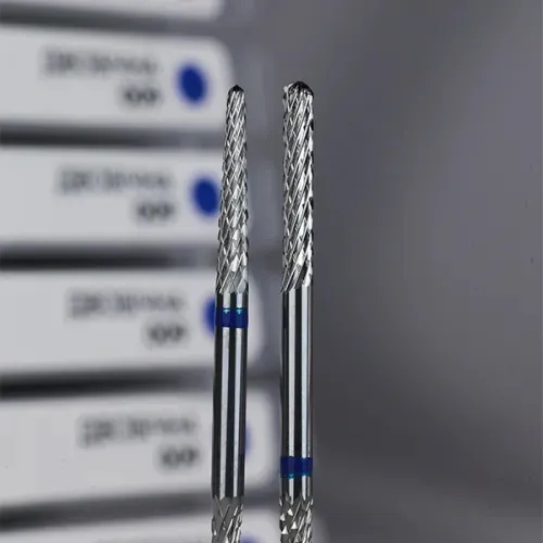 SAGA Nail Drill Bit TBC for cutting, double-sided (blue) 009