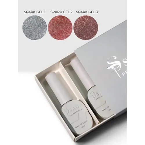 SAGA gel polish Spark Set (3 x 10 ml)