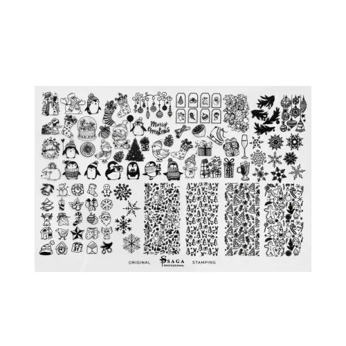 SAGA Stamping Plate No. 13 New Year