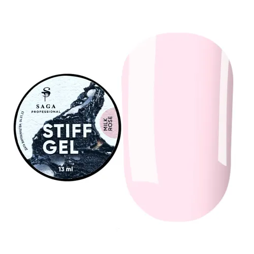 SAGA Stiff gel 13 мл 03 Milk Rose