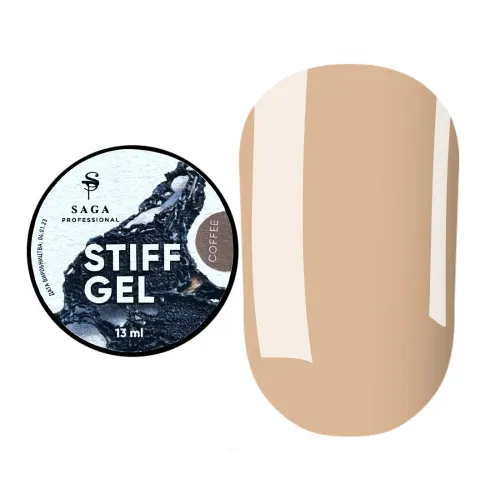 SAGA Stiff gel 13 мл 05 Coffee