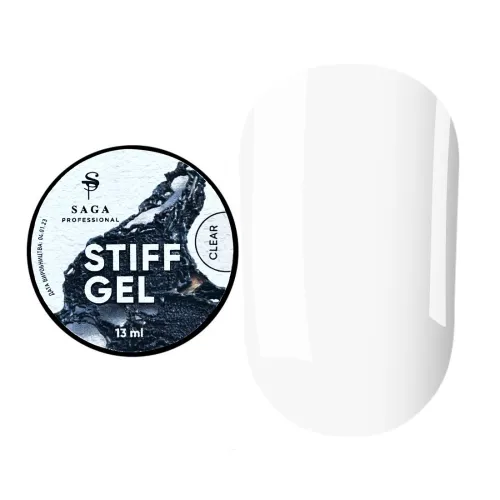 SAGA Stiff gel 13 мл Clear