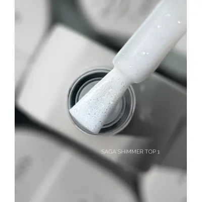 SAGA Top without sticky layer Shimmer top 01, 10 ml