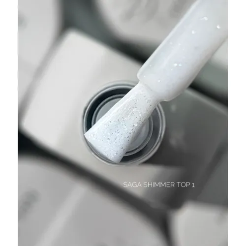 SAGA Top without sticky layer Shimmer top 01, 10 ml