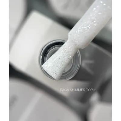 SAGA Top without sticky layer Shimmer top 02, 10 ml