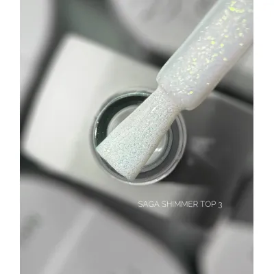SAGA Top without sticky layer Shimmer top 03, 10 ml