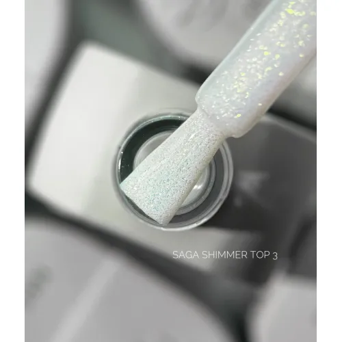 SAGA Top without sticky layer Shimmer top 03, 10 ml