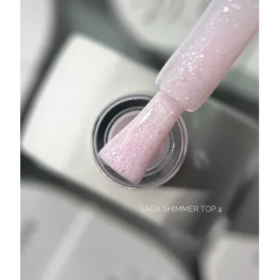 SAGA Top without sticky layer Shimmer top 04, 10 ml