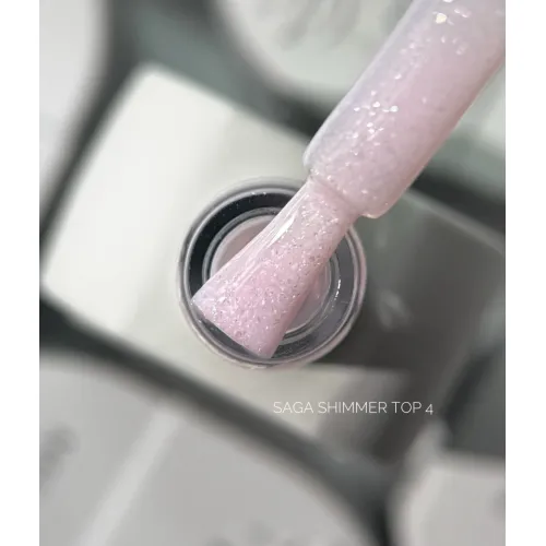 SAGA Top without sticky layer Shimmer top 04, 10 ml