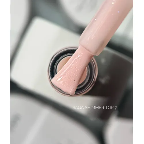 SAGA Top without sticky layer Shimmer top 07, 10 ml