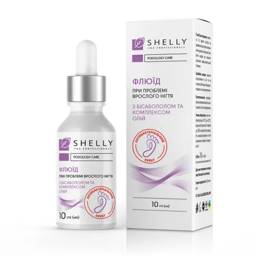 Fluid for ingrown toenails with antibacterial effect Shelly 10 ml