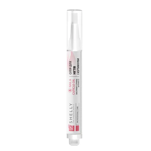 Nail and cuticle oil with strawberry extract and vitamin E Shelly 3 ml