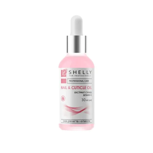 Nail and cuticle oil with strawberry extract and vitamin E Shelly 30 ml