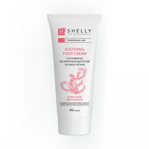 Softening foot cream with urea, algae extract and argan oil Shelly 45 ml