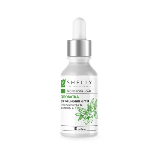 Strengthening nail serum with jojoba oil and vitamins A, E Shelly 10 ml