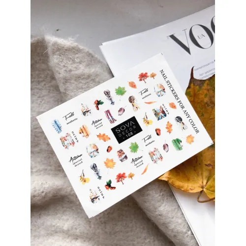 Nail Sticker 108 SOVADECOR