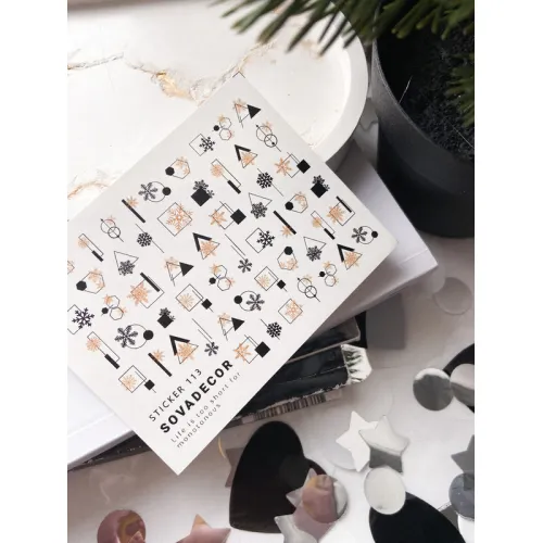 Nail Sticker 113 SOVADECOR