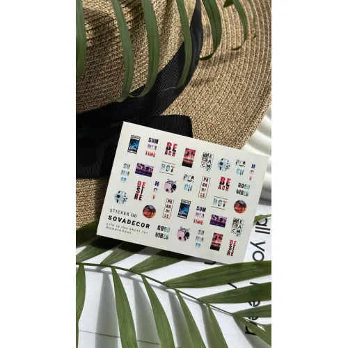 Nail Sticker 130 SOVADECOR