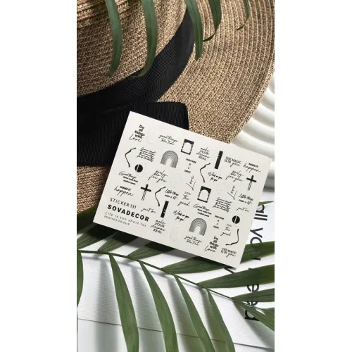 Nail Sticker 131 SOVADECOR
