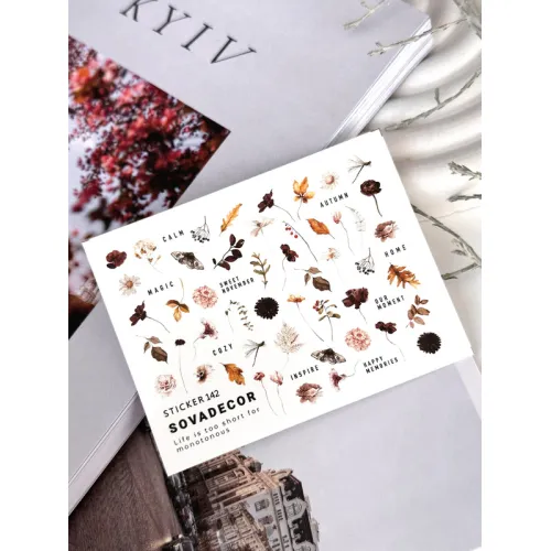 Nail Sticker 142 SOVADECOR