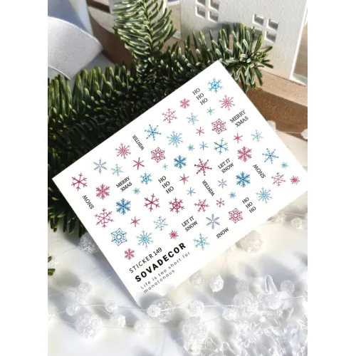 Nail Sticker 149 SOVADECOR
