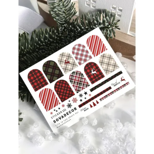 Nail Sticker 151 SOVADECOR